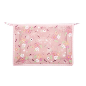 Pouzdro na dokumenty A4 Růžové kytičky