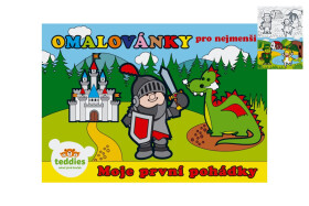 Moje první pohádky Omalovánky