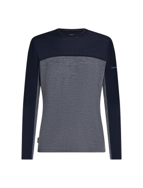 ICEBREAKER Mens Mer 125 Cool-Lite Sphere LS Tee CB, Midnnavy Hthr/Midnnavy/Cb velikost: L