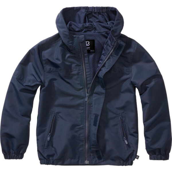 Brandit Bunda dětská Kids Summer Frontzip Windbreaker navy 122/128