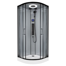 KERRA - Hydromasážní box Orion 90 černá černá 5907548123473