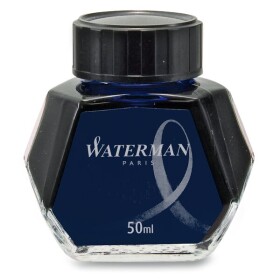 Lahvičkový inkoust Waterman - modročerný