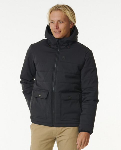 Bunda Rip Curl ANTI SERIES RIDGE JACKET Black