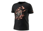 Dynafit Blacklight Cotton pánské triko krátký rukáv Black Out vel. L