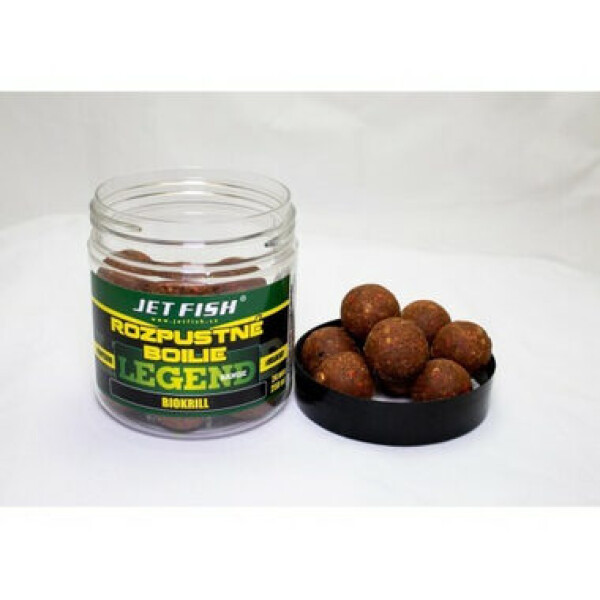 Jet Fish Boilies Legend Range Biokrill 250ml 24mm (000129)