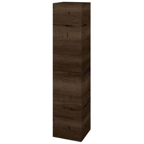 Dřevojas - Vysoká skříň DOS SVD2 35 - D21 Tobacco / Bez úchytky T31 / D21 Tobacco / Pravé 280055DP