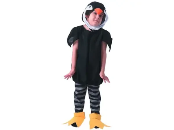 MaDe 09729 - Šaty na karneval - tučňák, 80 -92 cm