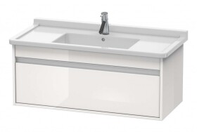 DURAVIT - Ketho Umyvadlová skříňka 41x100x46 cm, 1 zásuvka, lesklá bílá KT666502222