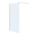 CERSANIT - Sprchová zástěna WALK-IN MILLE CHROM 100x200, čiré sklo S161-001