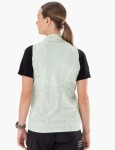 Běžecká vesta Compressport Hurricane Windproof Vest v2 W - Sugar/Ice Print Velikost textilu: S