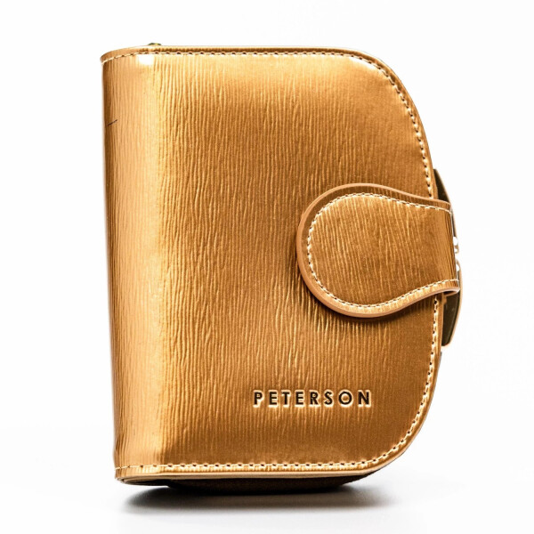 Luxusní dámská kožená peněženka Peterson Atheia, zlatá