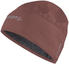 Běžecká čepice CRAFT ADV Windblock Fleece - červená Velikost textilu: S-M