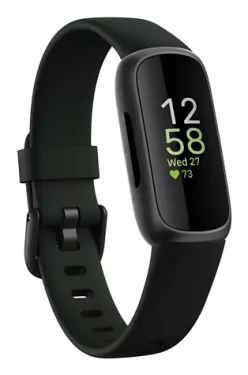 Fitbit Inspire 3 černá / Fitness náramek / měřič aktivit / dotykový displej / Bluetooth (FB424BKBK)