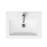 CERSANIT - SET C461 TIRSO 60, černá mat DSM (skříňka + umyvadlo) S801-586