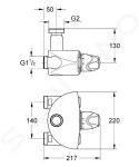 Grohtherm XL Termostatická baterie, 35087000