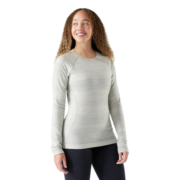 Dámské merino triko dlouhý rukáv SMARTWOOL Women's Classic Thermal Merino Base Laye, Light Gray Color Shift velikost: S