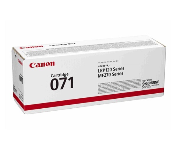 Canon TONER CRG 071BK černý pro MF275dw, MF272dw, LBP122dw (1 200 str.) EDF_1050472