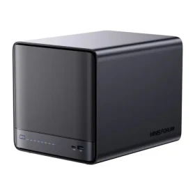 Minis Forum NAS N5 černá / AMD Ryzen 7 H255 3.8GHz / 16GB RAM / 128GB SSD / Radeon 780M / MinisCloud OS (NAS N5)