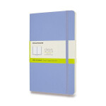 Zápisník Moleskine - měkké desky, L, čistý - nebesky modrý