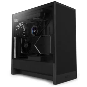 NZXT H5 Flow černá / E-ATX / 1x USB 3.2 + 1x USB-C 3.2 / 3.5mm Jack / 2 x 120mm (CC-H52FB-01)
