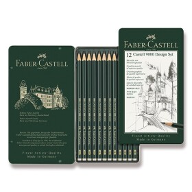 Faber-Castell 9000 Design Set 12 ks