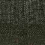 Židle jídelní, zelená látka, nohy černý kov