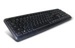 Rozbaleno - C-TECH KB-102-BL Slim klávesnice / CZ/SK / PS/2 / černá / rozbaleno (KB-102-BL.rozbaleno)