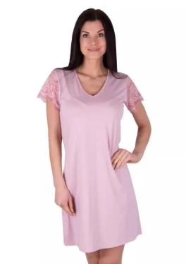 Dámská noční košile Babella Bria růžová