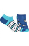 Unisex kotníkové ponožky Wola Funky W91.N02 černá 30-34