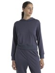 ICEBREAKER Wmns Merino Crush II LS Hoodie, Graphite velikost: L