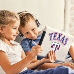 Samolepka Texas Rangers MLB Multi-Use Set (3 ks)% 1 ks