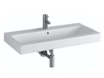 GEBERIT - iCon Umyvadlo 90x49 cm, otvor pro baterii, s přepadem, bílá 124590000