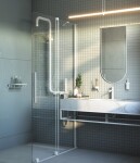 DEANTE - Silia bianco Zrcadlo, závěsné, v rámu ADI_A851