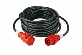 Silnoproudý prodlužovací kabel ze silného gumového hadicového vedení, 16 A, 32 A