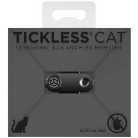 Tickless Cat Cat01BL ultrazvuk ochrana proti klíšťatům (d x š x v) 38 x 16.5 x 15.6 mm černá 1 ks