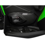 Mamido Dětská elektrická čtyřkolka Maverick ATV 2x200W zelená