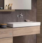 GEBERIT - iCon Umyvadlo 750x485 mm, bez otvoru pro baterii, s přepadem, s KeraTect, bílá 124078600