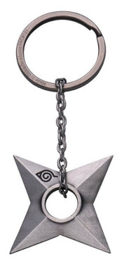Naruto Shippuden 3D Klíčenka Shuriken Konoha