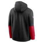 Nike Pánská mikina Atlanta Falcons NFL 2024 Sideline Club Hoodie Velikost: S