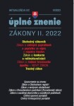 Aktualizácia II/2 2022 Konkurz reštrukturalizácia