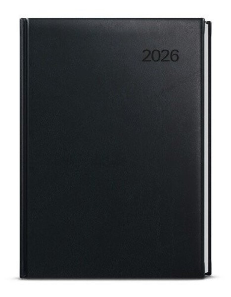 Denní diář 2026 Adam Vivella B6 černá