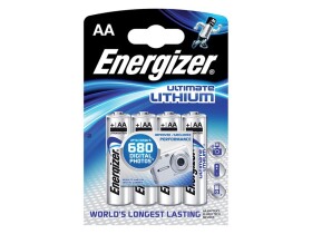 Energizer Ultimate Lithium Baterie - Tužka AA 4 ks (7638900262643)