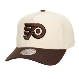 Mitchell & Ness Pánská kšiltovka Philadelphia Flyers NHL Brown and Cream Pro Snapback