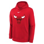 Nike Dětská mikina Chicago Bulls NBA Logo Club Hoodie Červená (YOUTH)