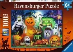 RAVENSBURGER Puzzle Halloweenská zábava XXL