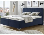 Postel Moosa 180x200 cm, námořnická modrá látka