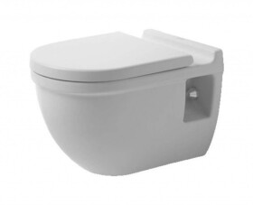 DURAVIT - Starck 3 Závěsné WC, s HygieneGlaze, bílá 2215092000