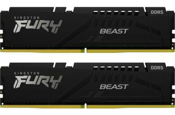 Kingston FURY Beast Black 64GB (2x 32GB) DDR5 5200MHz / CL40 / DIMM (KF552C40BBK2-64)