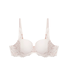 Dámská podprsenka Peony Florale WP - WHITE - bílé 6308 - TRIUMPH WHITE 85B