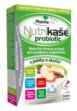 Mogador Nutrikaše Probiotic s jablky a skořicí 180 g (3x60g)